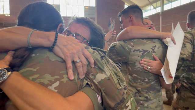 Upstate soldiers return home after 10 months overseas