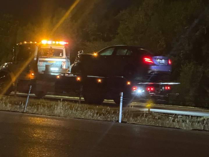 Car crash causes injuries, delays on I