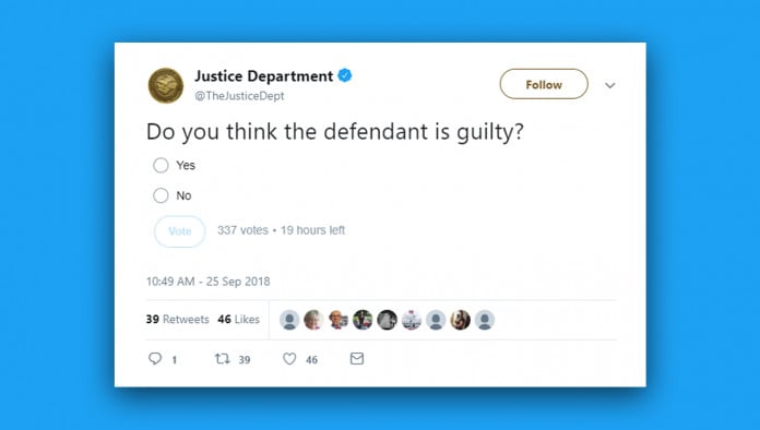 United States Justice System To Close All Brick-And-Mortar Locations, Operate Exclusively On Twitter