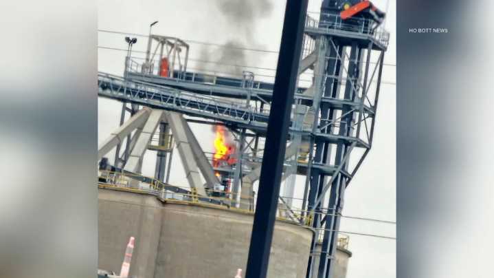 Crews called to fire at feed mill in Union County