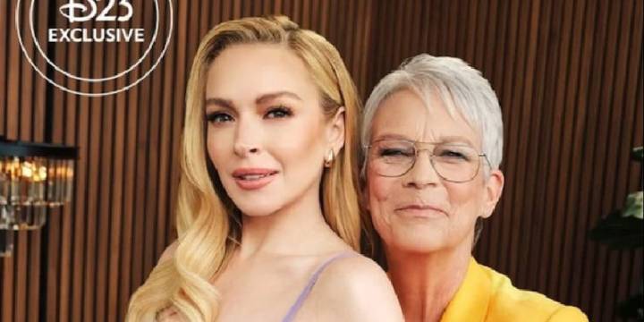 Jamie Lee Curtis comparte foto con Lindsay Lohan y le pone de música la canción de Ernesto Pimentel