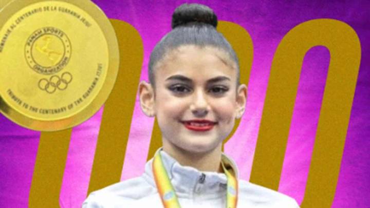 Ana Luisa Abraham Gana Medalla de Oro en Gimnasia Rítmica en Panamericanos Junior 2025