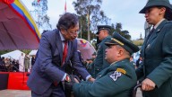 Una semana después de la conmemoración de la Batalla de Boyacá, Petro llegó al puente que recuerda ese épico hecho #Tolditos7días