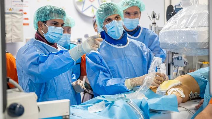 Realizado en España el primer cateterismo linfático infantil, en una niña con una cardiopatía congénita