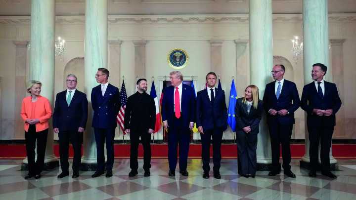 En medio de la reunión con Zelenski, Trump afirmó que "Rusia, Ucrania y EE.UU. quieren el fin de la guerra"