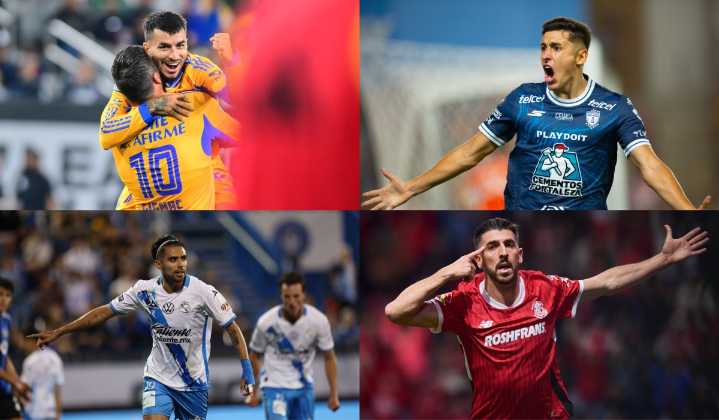 ¿Los nuevos cuatro grandes? Así jugarán Toluca, Tigres, Pachuca y Puebla los cuartos de final de Leagues Cup