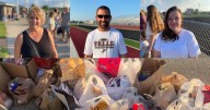 Menomonee Falls football team collects food donations after historic flooding