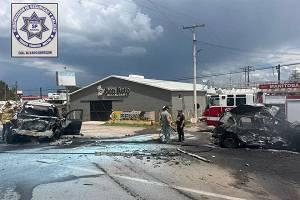 Deja cuatro muertos choque múltiple en Chihuahua