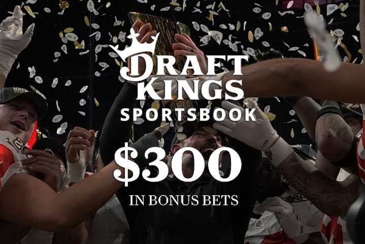 DraftKings promo updated: Brand new $300 bonus for NCAAF Week 1