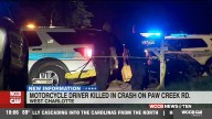 Motorcycle rider killed in wreck with SUV on Paw Creek Road