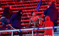 Horror y pánico en la Copa Sudamericana; imágenes del drama en el Independiente vs U de Chile, en Argentina