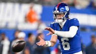 Giants’ Jaxson Dart drops mature take on backing up Russell Wilson