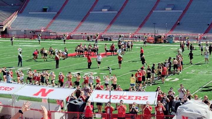 'I was devastated': Cornhusker Marching Band game day practices no longer open to fans