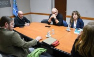 Sastre se reunió con representantes de la Defensa Pública en Puerto Madryn