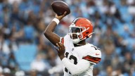 Browns’ Shedeur Sanders throws two TD passes in pre