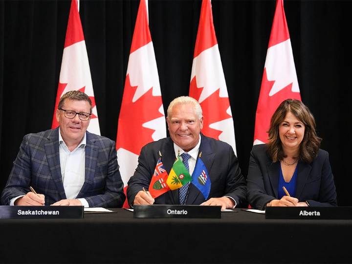 Alberta, Saskatchewan and Ontario renew push for national pipeline, but one province is missing in talks