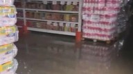 Video: por las intensas lluvias, 100 personas fueron asistidas, se cayeron árboles y hasta un híper se inundó