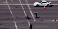 Crash leaves motorcycle rider seriously hurt in Surprise
