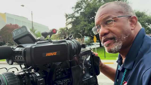 WDSU Photojournalist Drew McCallister lost him home in Katrina. Yet, he kept filming. Here's why