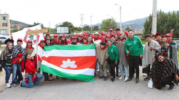 Paipa se convierte en el campamento juvenil más grande de Colombia