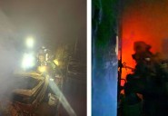 Incendio consume casa en la Supermanzana 211 de Cancún