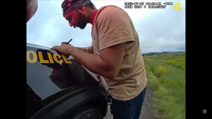 New bodycam video shows truck driver in fatal Turnpike crash speaking English during traffic stop