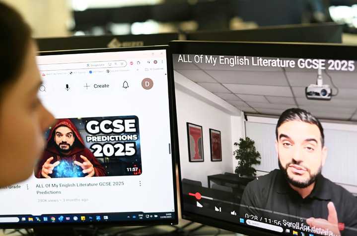 Los «profesores influencers» en pleno auge en Reino Unido
