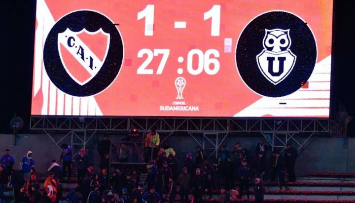 "El partido se canceló exclusivamente por los incidentes de los hinchas de la U"