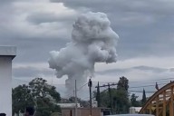 Deja 4 muertos explosión de polvorín en Puebla