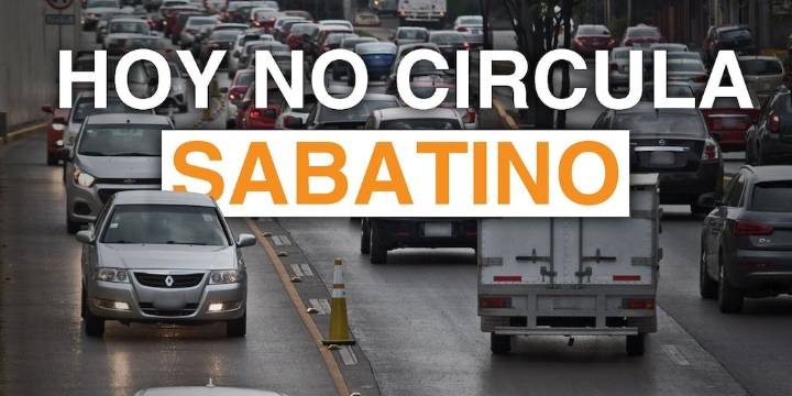 Programa Hoy No Circula Sabatino: 23 de agosto en la CDMX y Edomex