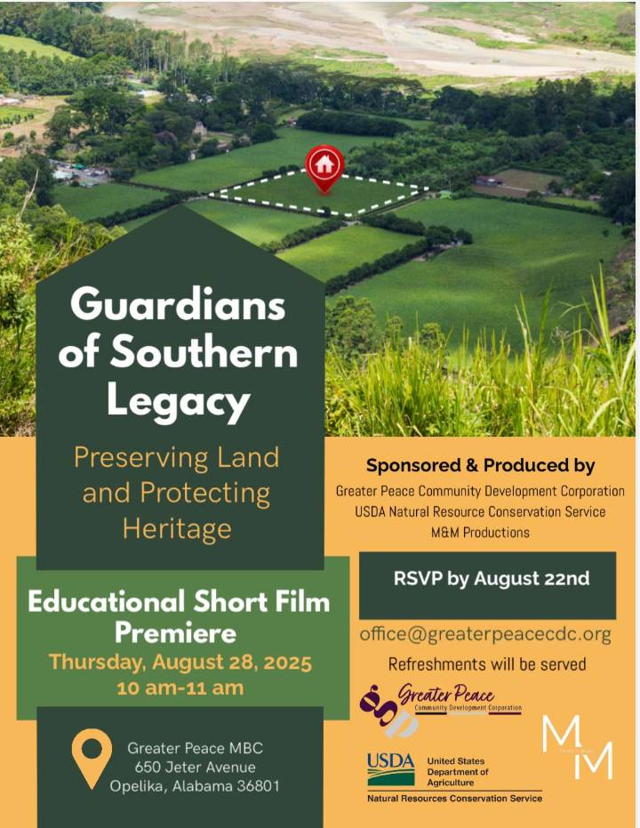 Greater Peace Community Development Corporation Announces Premiere of Educational Short Film on Land Ownership and Agriculture