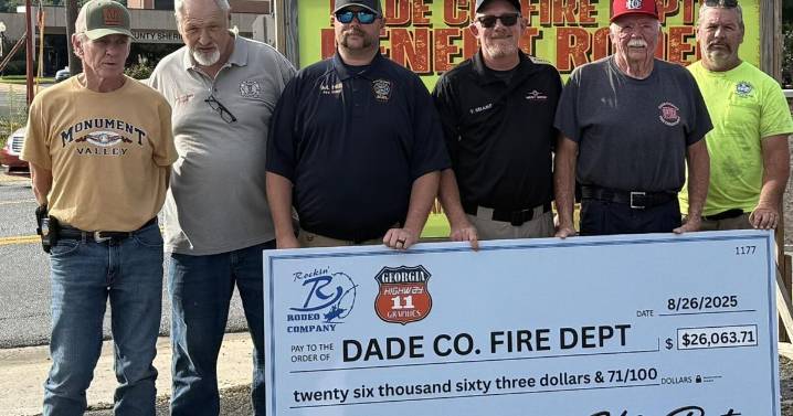 Rodeo raises over $26,000 for Dade Co. fire departments