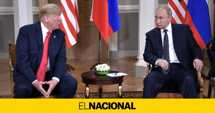 Trump y Putin acuerdan reunirse para hablar de Ucrania en su primer encuentro desde 2019