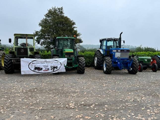 Man dies after tractor smashes into parked cars outside vintage show
