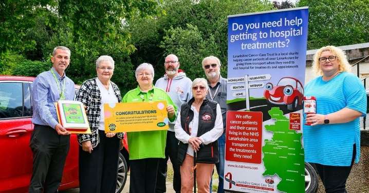 Asda Coatbridge golden ticket gives Lanarkshire Cancer Care Trust drivers £1500 of free fuel