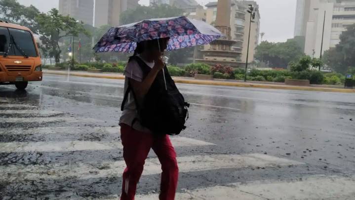 Inameh pronostica lluvias para este viernes en buena parte del país