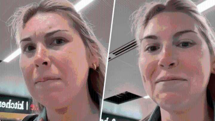 Woman stunned after stranger refused to watch her bag at airport.