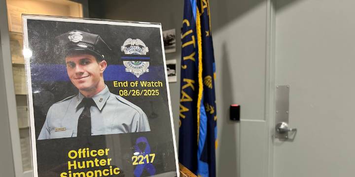 ‘Our hearts are heavy’: Police departments express condolences after KCK officer’s death