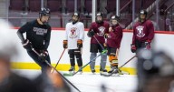 Union camp kids got M&T's first hockey event. 29 photos