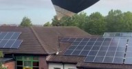School responds after hot air balloon crashes into roof