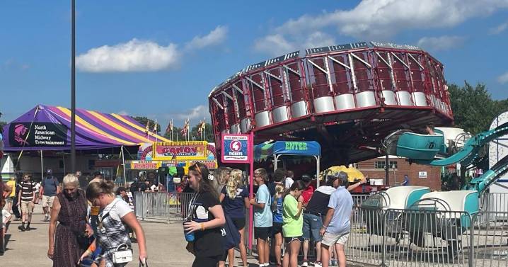 Saturday at the Illinois State Fair is for the youngsters