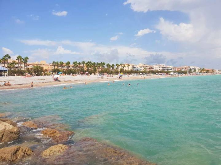 Moncofa arranca la segona setmana d'agost amb un exel·lent nivell d'aigua i arena a les platges
