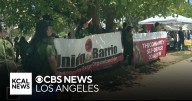 Demonstrators take over MacArthur Park to denounce ongoing immigration enforcement operations
