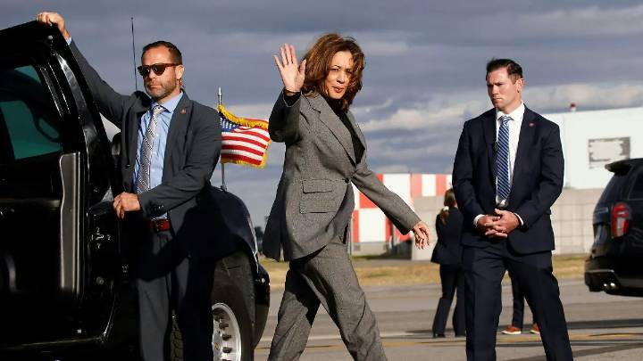 Trump retira protección del Servicio Secreto a Kamala Harris
