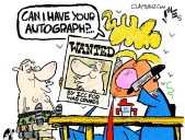 Cartoon: Wanted