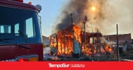 Río Gallegos Incendio de vivienda del Barrio Patagonia
