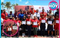 Ana Paty Peralta destaca los esfuerzo de los bomberos durante el “Challenge 2025”