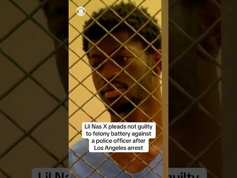 Lil Nas X, or Montero Lamar Hill, pleads not guilty to felony charges #shorts