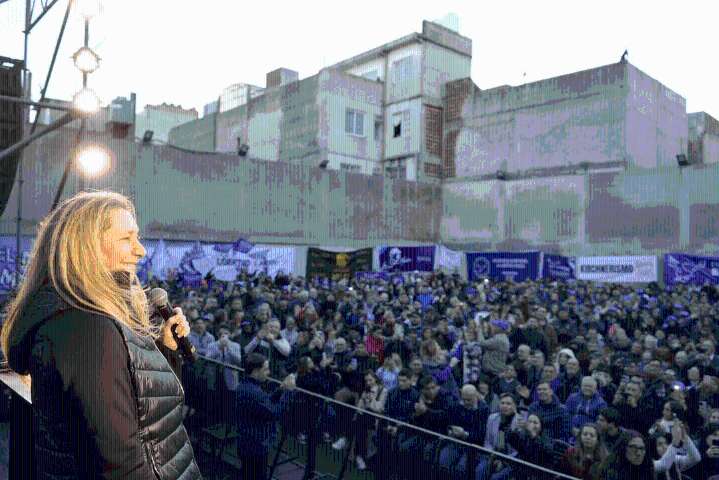 Karina Milei: «vinimos para que no roben más»