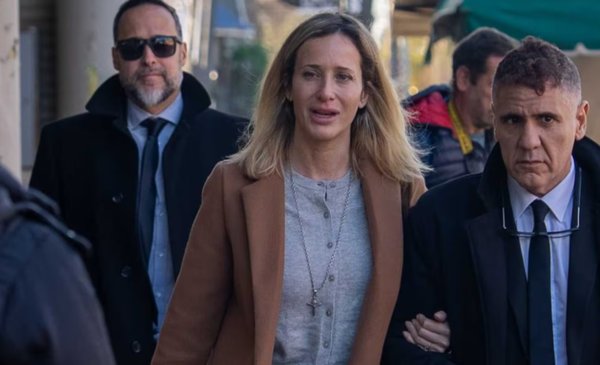 En medio de su declaración, Julieta Prandi enfrentó a su exmarido: “Estás ahí atrás, escuchá, basura”